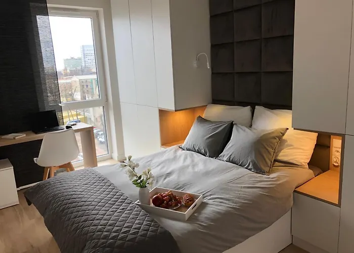 Апартаменты Sky Home- Ilumino -centrum, Parking, Klimatyzacja, Dostep Na Kod