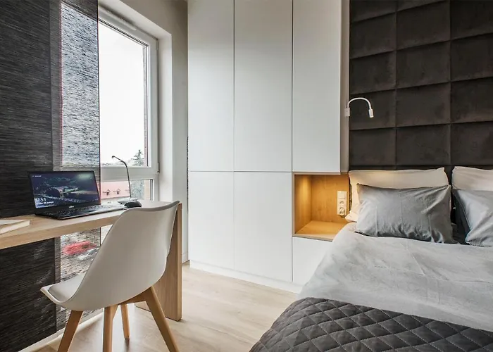 Apartment Sky Home- Ilumino -centrum, Parking, Klimatyzacja, Dostep Na Kod Łódź