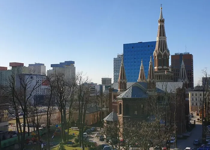 Апартаменты Sky Home- Ilumino -centrum, Parking, Klimatyzacja, Dostep Na Kod