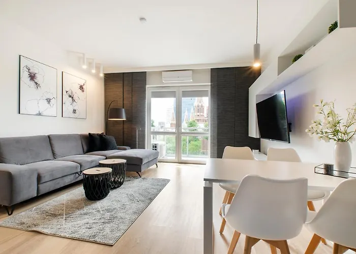 Sky Home- Ilumino -centrum, Parking, Klimatyzacja, Dostep Na Kod Апартаменты Лодзь